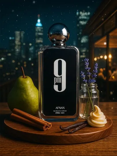 Afnan 9PM Men's Perfume Eau de Parfum, 100 мл, Арабские духи