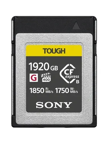 Карта памяти Sony CFexpress Type B 1920GB Tough, R1850 / W1750