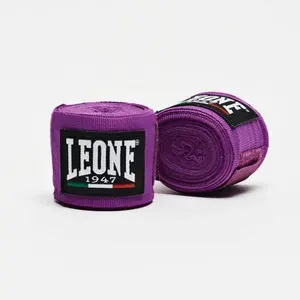 Бинты боксерские, эластичные Leone 1947 AB705 2 шт. - Purple (3.5 метра)