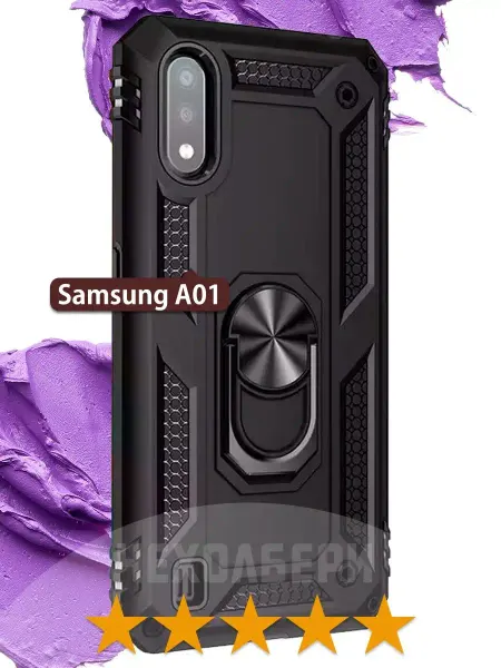 ЧЕХОЛБЕРИ Противоударный чехол на Samsung Galaxy A01