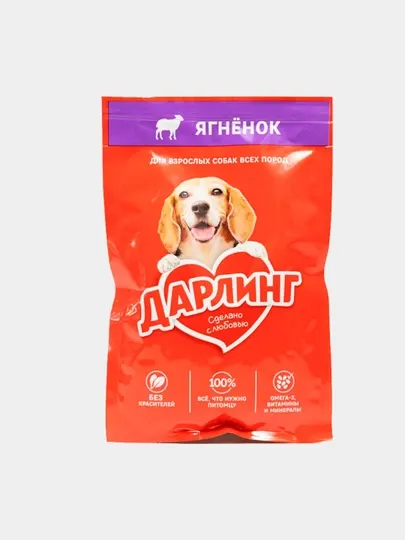 Влажный корм для собак Дарлинг с ягненком