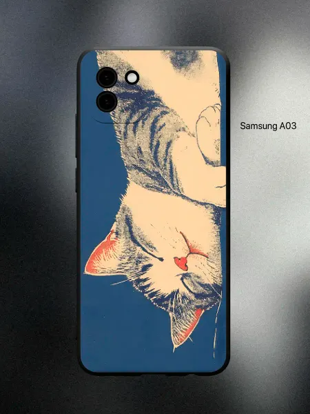 ABX-case Чехол на Samsung A03 с котиком