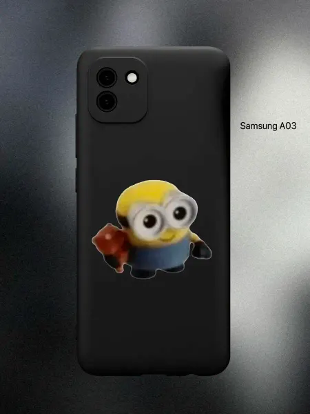ABX-case Чехол на Samsung A03 с миньонами