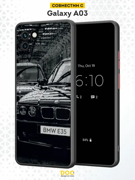 DesignOnCase Чехол Бампер на Samsung A03 с принтом BMW E35