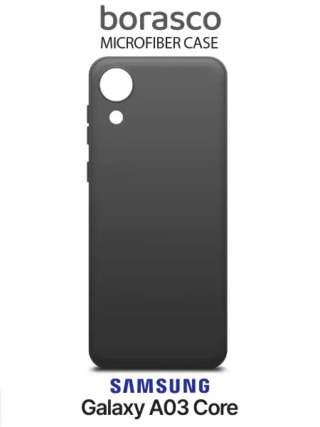 BORASCO Чехол Samsung Galaxy A03 Core Microfiber Case