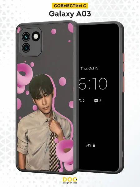 DesignOnCase Чехол Бампер на Samsung A03 с принтом BTS