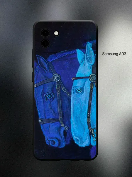 ESSE CASE Чехол на Samsung A03 лошади