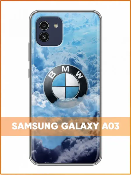 Case Face Чехол на Samsung Galaxy A03 с принтом БМВ