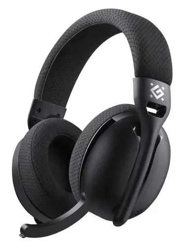 Гарнитура игровая беспроводная DEFENDER Triple (Трипл) черный (микрофон, Bluetooth, 2.4G, Type-C) (64685)