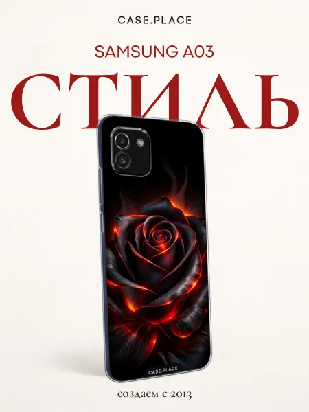 Case Place Чехол на Samsung A03 с розами