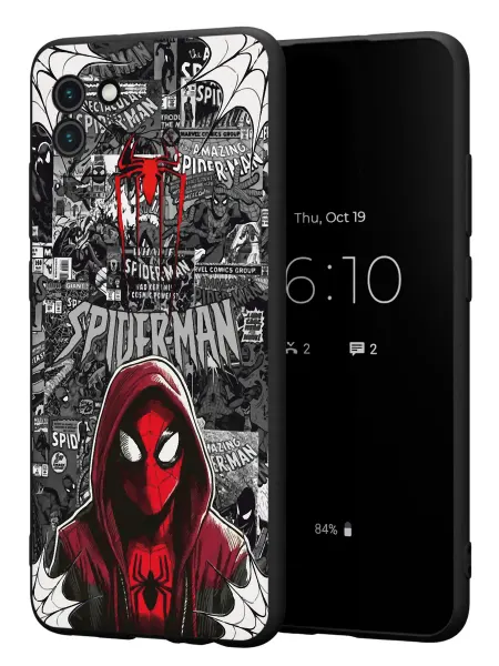 YG case Чехол на Samsung A03 с принтом Человек-паук