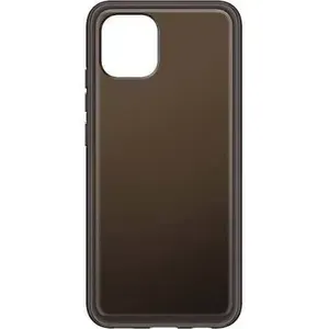 Чехол Samsung Soft Clear Cover для Samsung Galaxy A03, черный (EF-QA035)