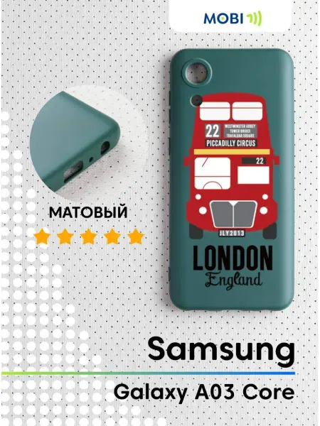 Mobi711 Матовый чехол на Samsung Galaxy A03 Core