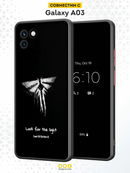 DesignOnCase Чехол Бампер на Samsung A03 с принтом The last of us