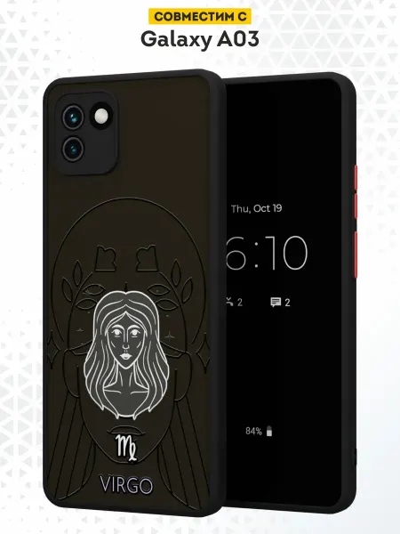 DesignOnCase Чехол Бампер на Samsung A03 с принтом Дева
