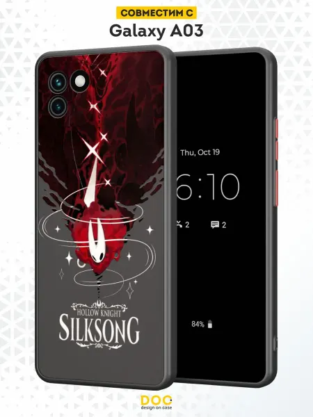 DesignOnCase Чехол Бампер на Samsung A03 с принтом Silksong
