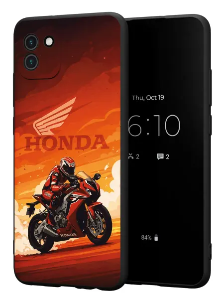 FACTORIA Чехол на Samsung A03 с принтом Honda