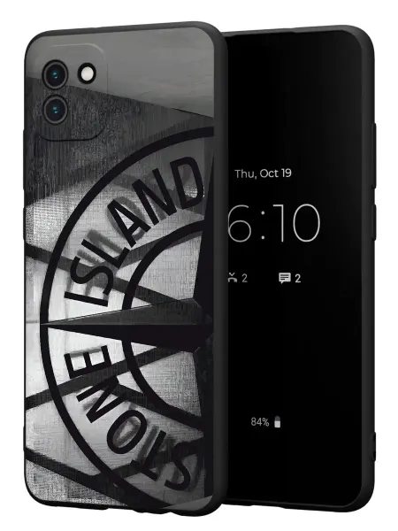 FACTORIA Чехол на Samsung A03 с принтом Stone Island