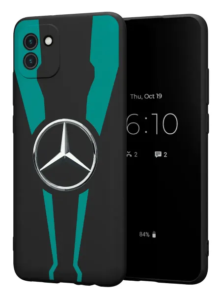FACTORIA Чехол на Samsung A03 с принтом Mercedes