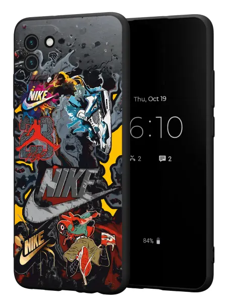 FACTORIA Чехол на Samsung A03 с принтом Nike