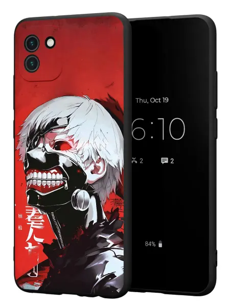 FACTORIA Чехол на Samsung A03 с принтом Токийский Гуль