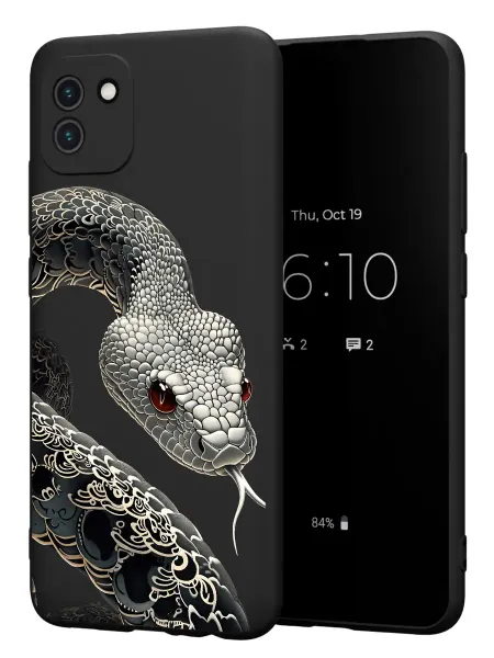 FACTORIA Чехол на Samsung A03 с принтом Змея