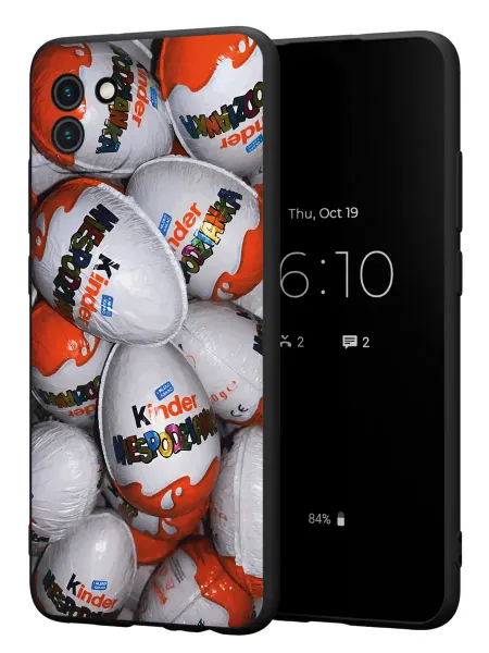FACTORIA Чехол на Samsung A03 с принтом Киндер
