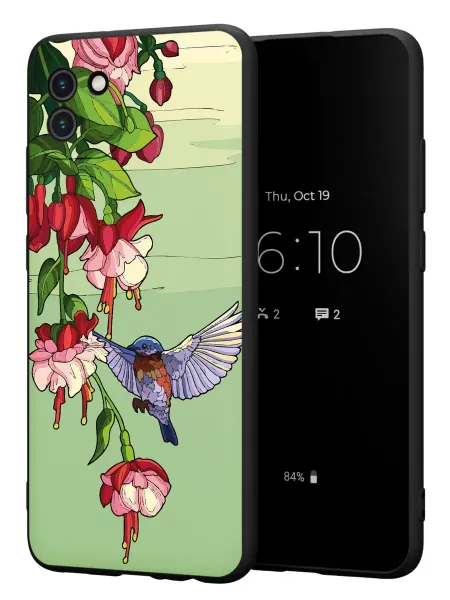 FACTORIA Чехол на Samsung A03 с принтом Колибри