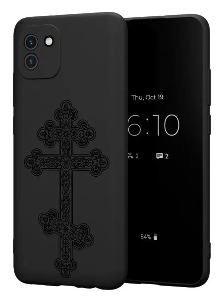 FACTORIA Чехол на Samsung A03 с принтом Крест