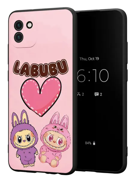 FACTORIA Чехол на Samsung A03 с принтом Лабубу