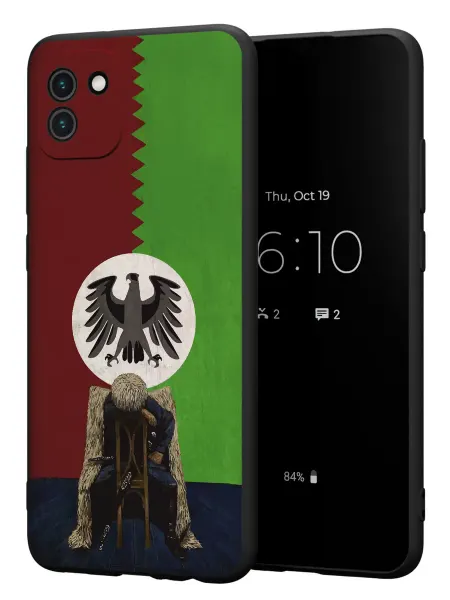 FACTORIA Чехол на Samsung A03 с принтом Флаг лакцев