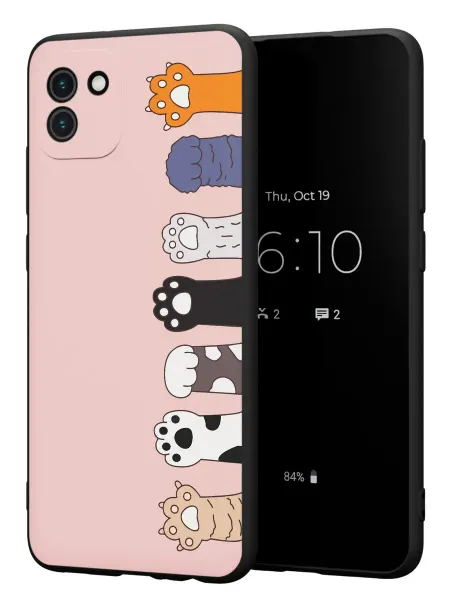 FACTORIA Чехол на Samsung A03 с принтом Лапки