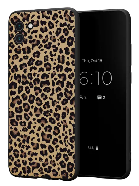FACTORIA Чехол на Samsung A03 с леопардовым принтом