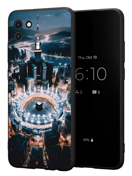 FACTORIA Чехол на Samsung A03 с принтом Мекка