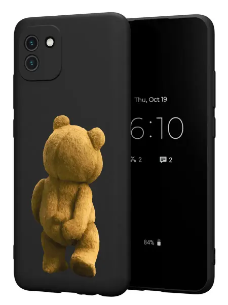 FACTORIA Чехол на Samsung A03 с принтом Мишка Тедди