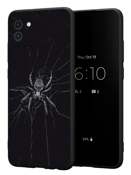 FACTORIA Чехол на Samsung A03 с принтом Паук