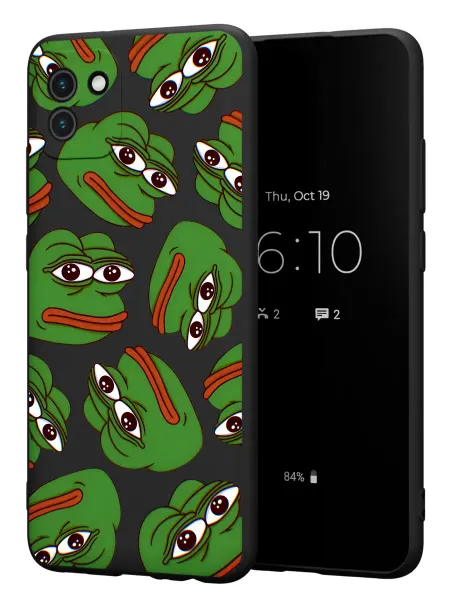 FACTORIA Чехол на Samsung A03 с принтом Пепе