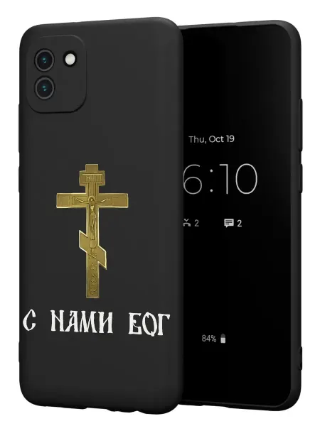 FACTORIA Чехол на Samsung A03 с православным принтом