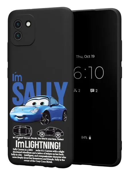 FACTORIA Чехол на Samsung A03 с принтом Тачки Салли