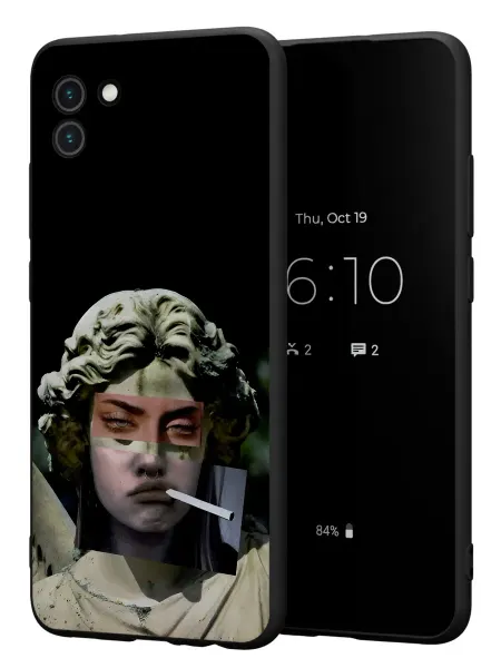 FACTORIA Чехол на Samsung A03 с принтом Скульптура