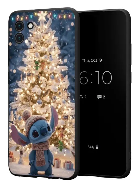 FACTORIA Чехол на Samsung A03 с принтом Стич