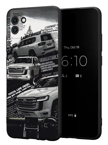 FACTORIA Чехол на Samsung A03 с принтом Тойота