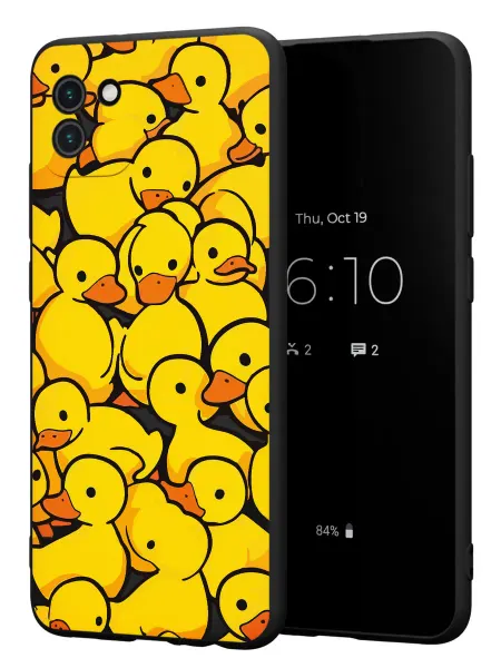 FACTORIA Чехол на Samsung A03 с принтом Утки