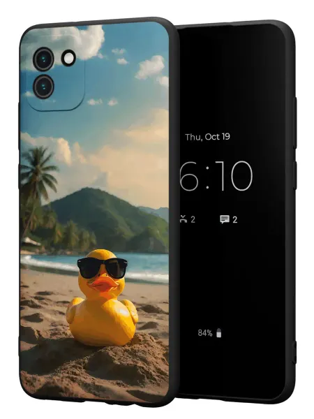 FACTORIA Чехол на Samsung A03 с принтом Уточка
