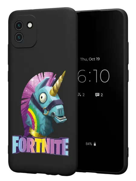 FACTORIA Чехол на Samsung A03 с принтом Фортнайт
