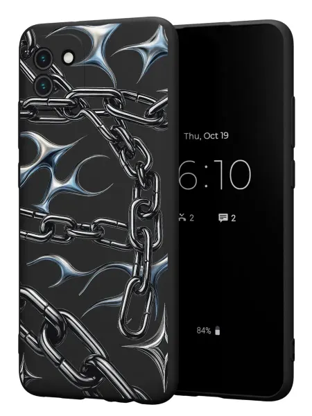 FACTORIA Чехол на Samsung A03 с принтом Цепи