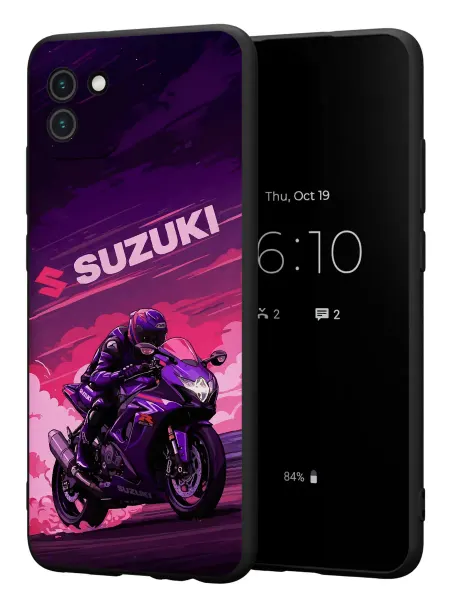 FACTORIA Чехол на Samsung A03 с принтом Suzuki