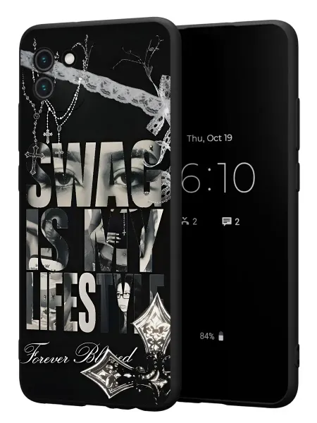 FACTORIA Чехол на Samsung A03 с принтом Swag