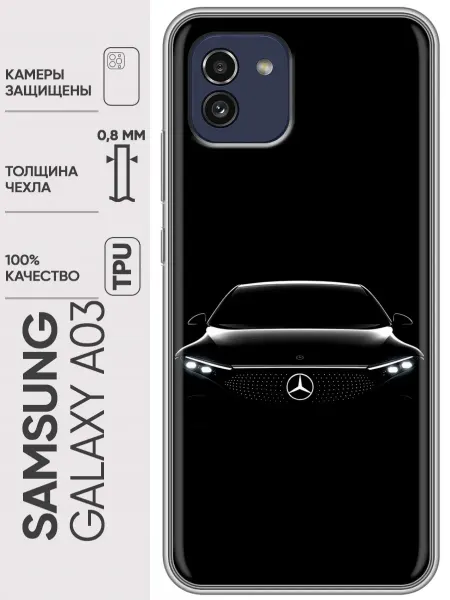 Trendmall Чехол на Samsung Galaxy A03 Mercedes Мерседес