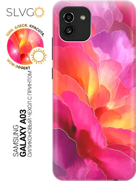 Samsung Чехол на Galaxy A03 необычный